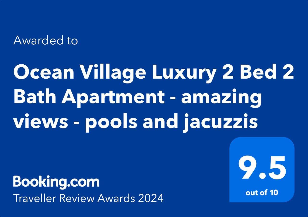 Ocean Village Luxury 2 Bed 2 Bath Apartment - Amazing Views - Pools And Jacuzzis Gibraltar Bagian luar foto